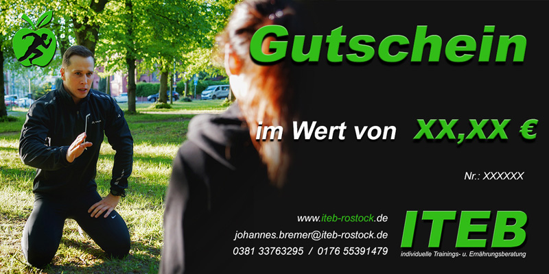 Gutschein Personal Training Rostock ITEB